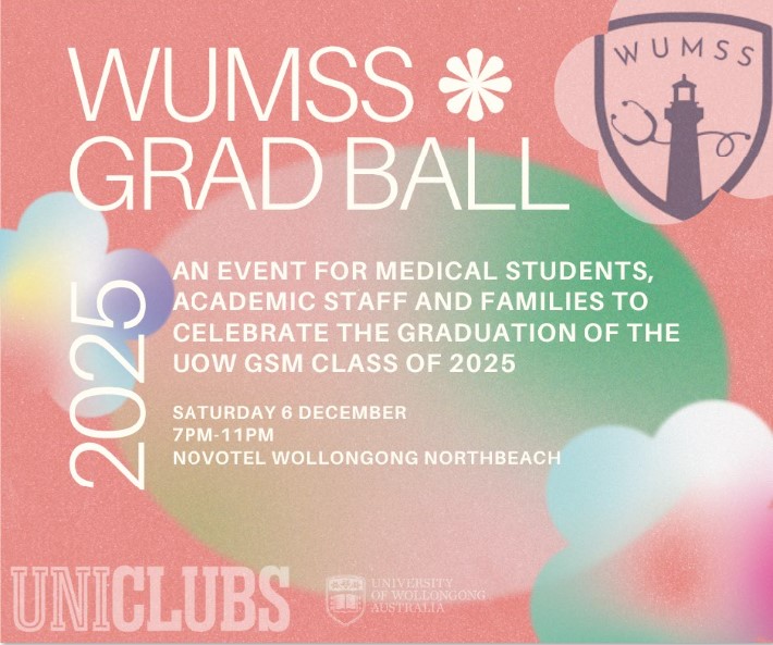 WUMSS Grad Ball 2025 poster